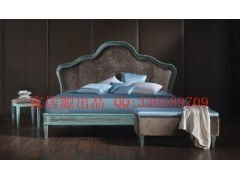 融合異國風情的健康家居生活——美式鄉村田園仿古風格實木床廠價直銷